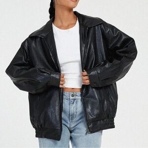 Rumored Black Leather Jacket